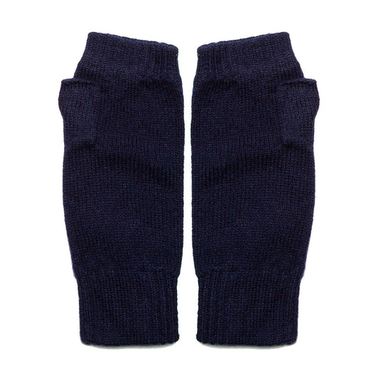 FINGERLESS MITTEN NAVY