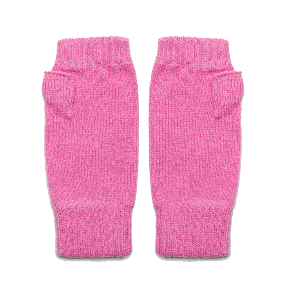 FINGERLESS MITTEN SUGAR PINK